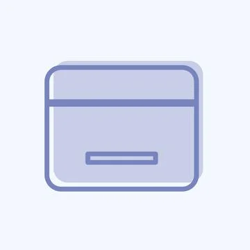 Icon Calendar. suitable for Web Interface symbol. two tone style. simple desi Stock Illustration