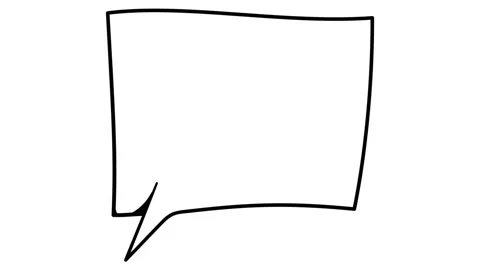 Icon Callout Rectangle whiteboard animation 4K footage Stock Footage 116572640