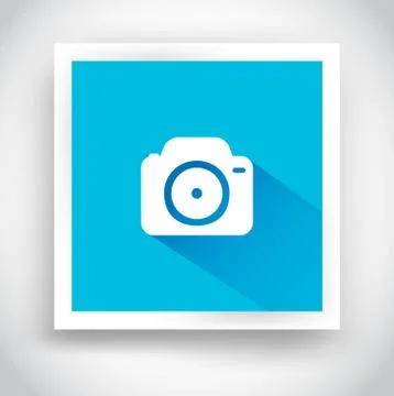 Icon of camera for web and mobile applications Stock Illustration