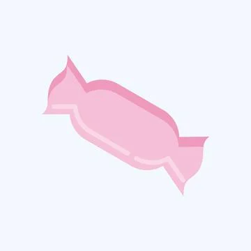 Icon Candy. suitable for Halloween symbol. flat style. simple design editable Stock-Illustration