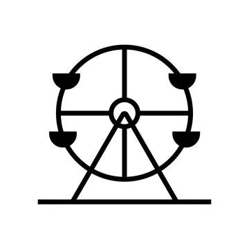 Icon carousel vector Stock Illustration