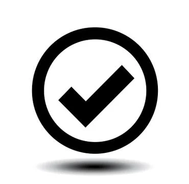 Icon of check box 2008-166 Stock Illustration