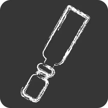 Icon Chisel. related to Repair Tools symbol. chalk Style. design editable 스톡 일러스트