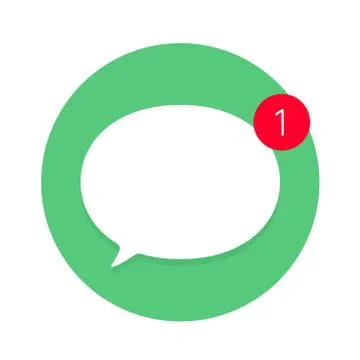 Icon of cloud text. White bubbles with marker a new message Illustrazione stock