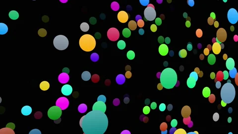 Icon Colorful Symbol loop simple pattern design wallpaper  S0 N-L soz base maru 스톡 동영상 139796072