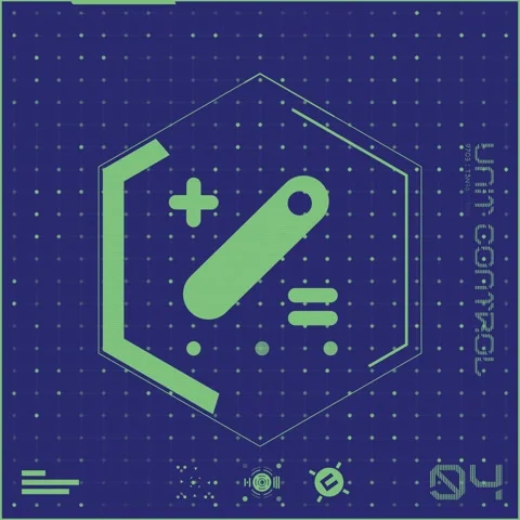 Icon Colour Dot Grid Panel 04 Video stock 294040388