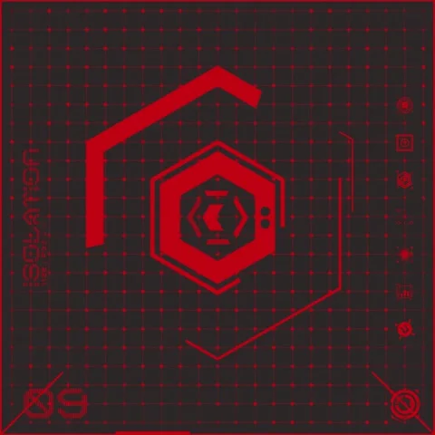 Icon Colour Dot Grid Panel 09 Stock Footage 294040405