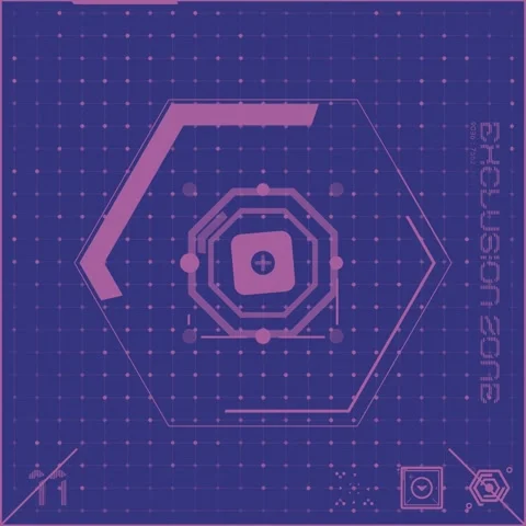 Icon Colour Dot Grid Panel 11 Stock Footage 294040415