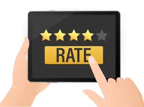 Icon for concept design. Flat rate tablet for mobile device design. Mobile Stock Illustration