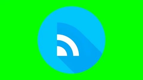 Icon connection to the wifi point with a changing level of signal, wireless Stock Footage 127277470