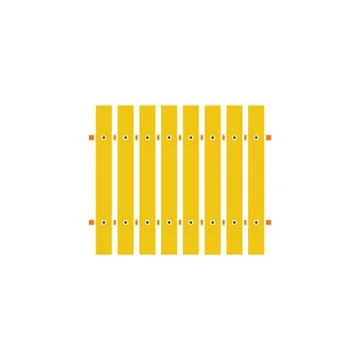 Icon of Construction fence Stock Illustration
