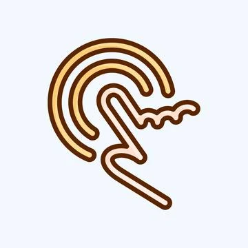 Icon Control. suitable for Startup symbol. flat style. simple design editable Stock Illustration