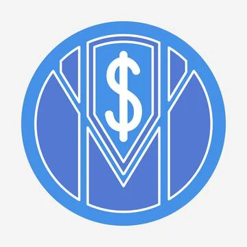 Icon of cost reduction Stock Illustration