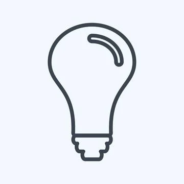 Icon Creativity. suitable for Community symbol. line style. simple design edi Stock Illustration