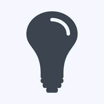 Icon Creativity. suitable for Community symbol. glyph style. simple design ed 스톡 일러스트