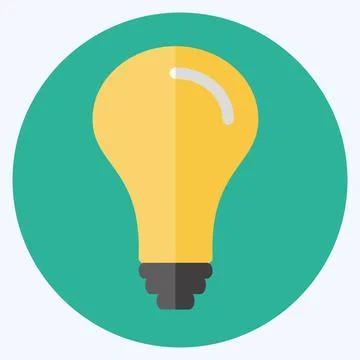 Icon Creativity. suitable for Community symbol. flat style. simple design edi 스톡 일러스트