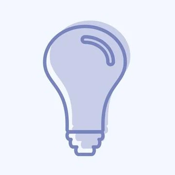 Icon Creativity. suitable for Community symbol. two tone style. simple design 스톡 일러스트