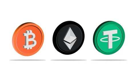 Icon Crypto 10 Stock Illustration