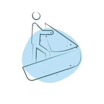 Icon Database. related to Adventure symbol. Color Spot Style. design editable Stock Illustration