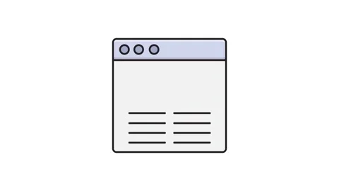 Icon depicting a graph alongside a pie chart, representing data visualizati.. Video stock 335259198