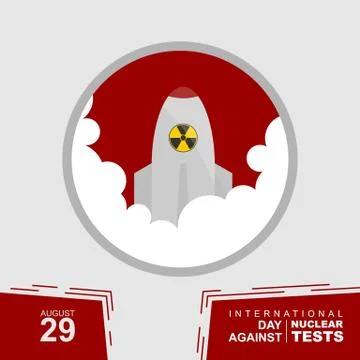 Icon design of Nuclear Launch Stock Illustration