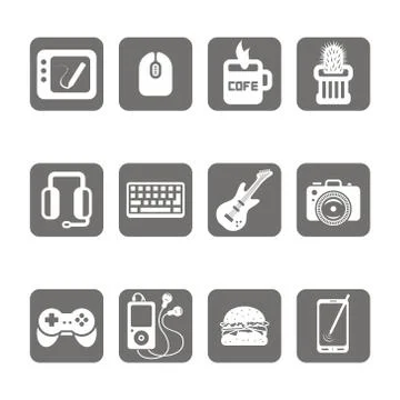 Icon designer Stock Illustration