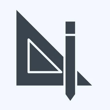 Icon Designer Tools. related to Creative Concept symbol. glyph style. simpl.. Stock Illustration