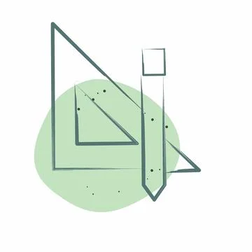 Icon Designer Tools. related to Creative Concept symbol. Color Spot Style. .. Illustrazione stock
