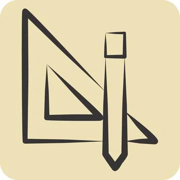 Icon Designer Tools. related to Creative Concept symbol. hand drawn style. .. 스톡 일러스트