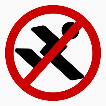 Icon do not walk. Stock Illustration