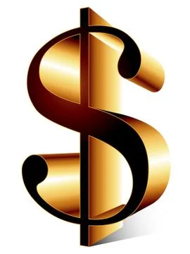 Icon dollar Stock Illustration