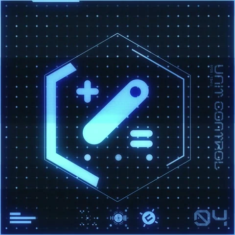 Icon Dot Grid Panel 04 Stock Footage 294040170