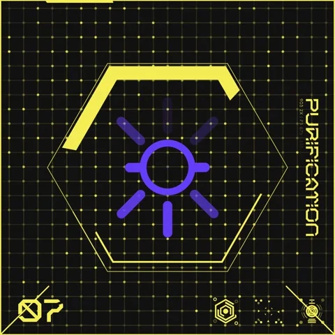 Icon Dot Grid Panel 07 Stock Footage 294041735