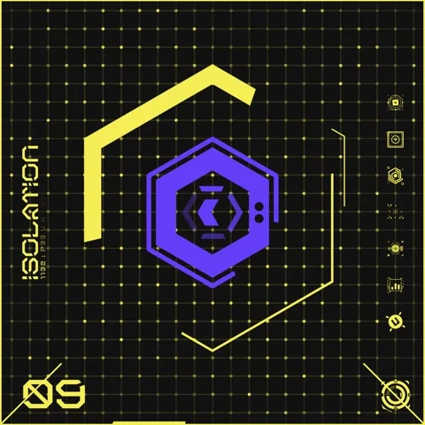 Icon Dot Grid Panel 09 Stock Footage 294041748