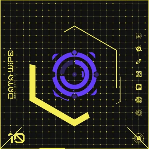 Icon Dot Grid Panel 10 Video stock 294041763