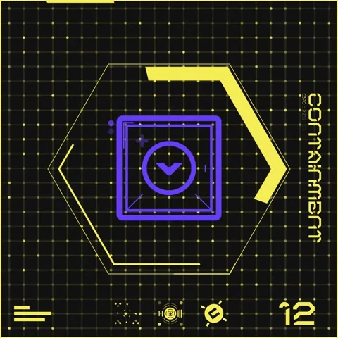 Icon Dot Grid Panel 12 Stock Footage 294041782