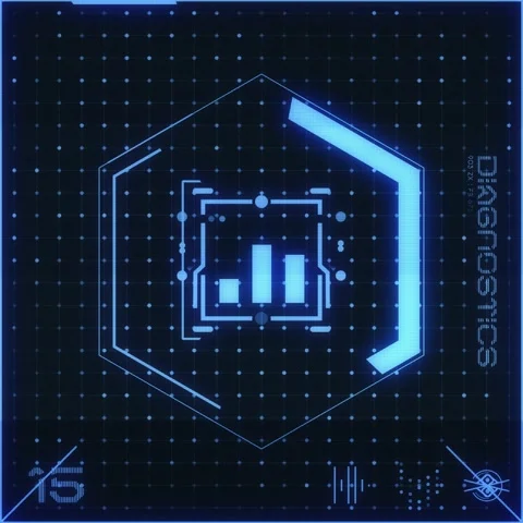 Icon Dot Grid Panel 15 Video stock 294040216