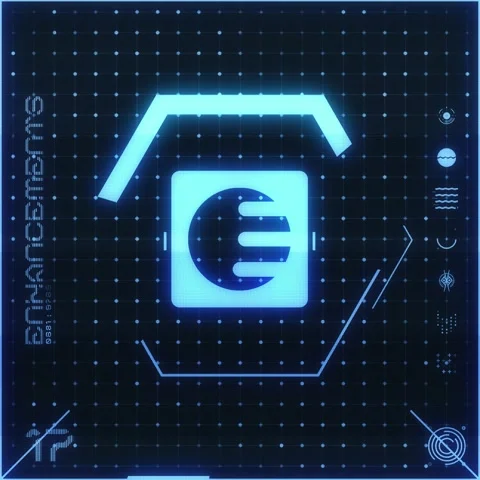 Icon Dot Grid Panel 17 Stock Footage 294040230