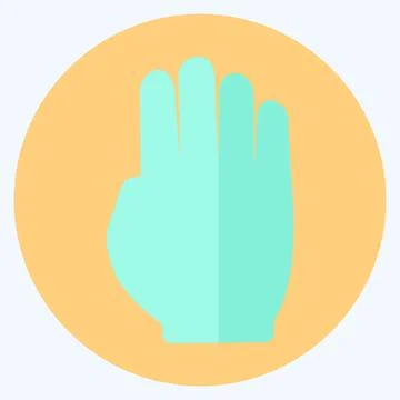 Icon Drag Window - Flat Style - Simple illustration,Editable stroke Stock Illustration