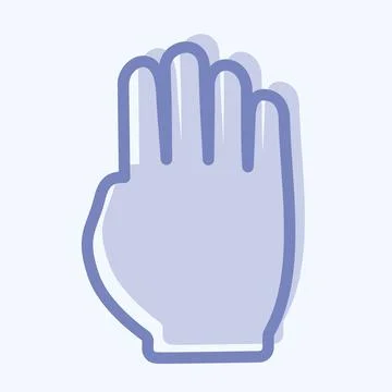 Icon Drag Window - Two Tone Style - Simple illustration,Editable stroke Stock Illustration