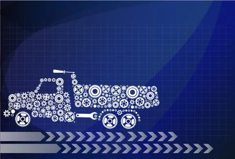 Icon dumpers ,vector Illustration eps 10 Stock Illustration