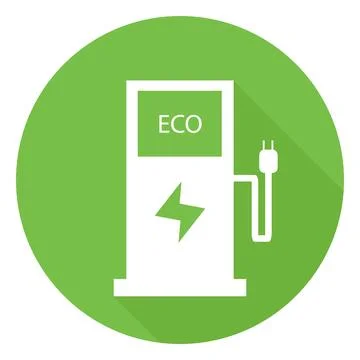 Icon eco refueling Stock Illustration
