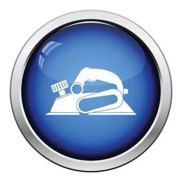 Icon of electric planer イラスト素材