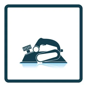 Icon of electric planer イラスト素材
