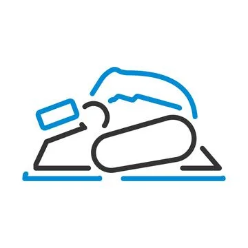 Icon Of Electric Planer イラスト素材