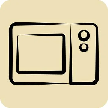 Icon Electronic. related to Black Friday symbol. glyph style. shopping. sim.. Stock Illustration