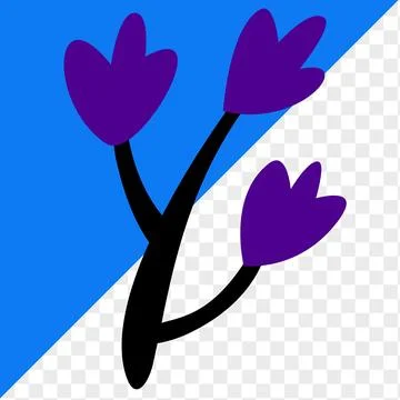 Icon element plant, leaf and flowers 스톡 일러스트