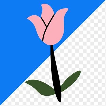 Icon element plant, leaf and flowers 스톡 일러스트