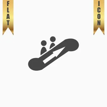 Icon of elevator symbol, Vector Stock Illustration