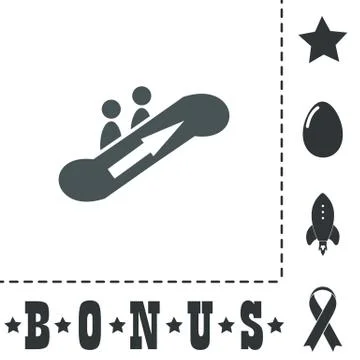 Icon of elevator symbol, Vector 스톡 일러스트